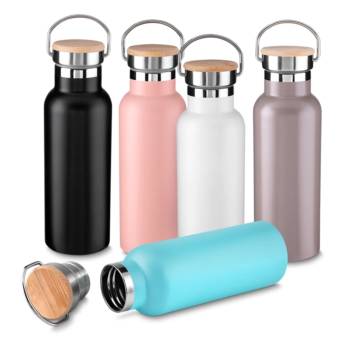 Comprar o produto de 14784 Garrafa Térmica Inox 500 ml em Garrafas Térmicas em São José do Rio Preto, SP por Solutudo