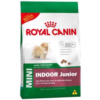 Comprar o produto de MINI INDOOR JUNIOR ROYAL CANIN em Outros em Barra Bonita, SP por Solutudo