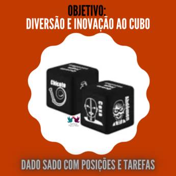 Comprar o produto de Dado Sado com Posições e Tarefas  - Da 18ª. CATEGORIA: 50 Tons / Acessórios BDSM  em Sadomasoquismo em Guarulhos, SP por Solutudo