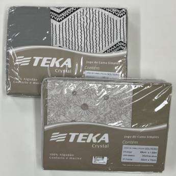 Comprar o produto de Jogo de cama solteiro Teka em A Classificar em Uberlândia, MG por Solutudo