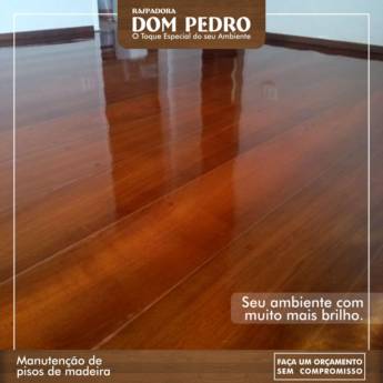 Comprar o produto de Manutenção em pisos de madeira em Reformas em Americana, SP por Solutudo