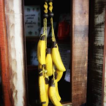 Comprar o produto de Cachos de Bananas em Madeira em Decoração - Objeto para Decoração em Americana, SP por Solutudo