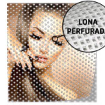 Comprar o produto de LONAS WIDEPRINT PERFURADA 260G em Banners em São José do Rio Preto, SP por Solutudo