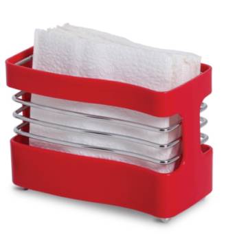 Comprar o produto de PORTA GUARDANAPOS VERMELHO COD. 332-5 em Guardanapos em Foz do Iguaçu, PR por Solutudo