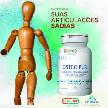 Comprar o produto de Osteo Pur Puris 500Mg 120 Caps em Suplementos pela empresa Coop Life Fórmulas - Farmácia de Manipulação em Itapetininga, SP por Solutudo