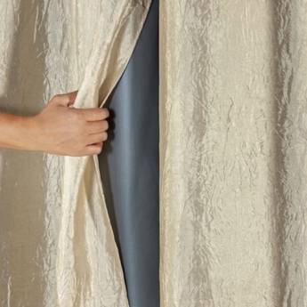 Comprar o produto de Cortina Cetim Cristal com Corta Luz Film em Cortinas em Osasco, SP por Solutudo