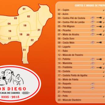 Comprar o produto de Don Diego Casa de Carnes em Alimentos e Bebidas em Ourinhos, SP por Solutudo