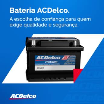 Comprar o produto de BATERIAS ACDELCO SISTEMA START STOP  em Baterias em São José do Rio Preto, SP por Solutudo