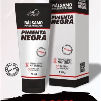 Comprar o produto de Pimenta Negra (Bálsamo Massageador)  em Outros Produtos pela empresa Viva Natural - Produtos Naturais em Foz do Iguaçu, PR por Solutudo