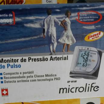 Comprar o produto de Aparelho de Pressão de Pulso ( microlife) em Saúde em Bauru, SP por Solutudo