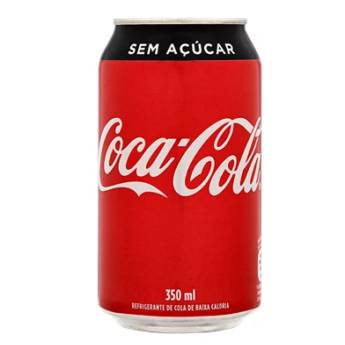 Comprar o produto de Coca-Cola Lata Zero em Refrigerantes e Cervejas em Atibaia, SP por Solutudo