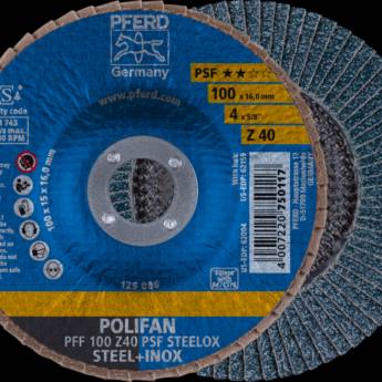 Comprar o produto de PFERD DISCO FLAP POLIFAN INOX / AÇO CARBONO - LINHA Z PSF STEELOX em Outros em Botucatu, SP por Solutudo