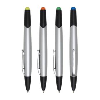 Comprar o produto de ER2049 Caneta Plástica com Marca Texto em Materiais para Escritório em São José do Rio Preto, SP por Solutudo