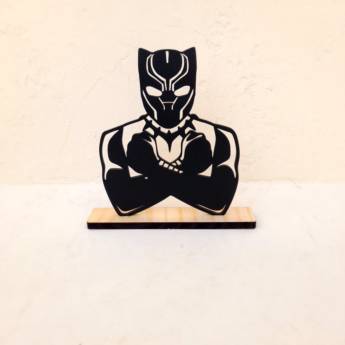 Comprar o produto de Totem de Mesa Pantera Negra em Enfeites em Aracaju, SE por Solutudo