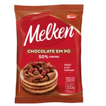 Comprar o produto de Chocolate em Pó 50% Melken 1,050 kg em Confeitaria em Jundiaí, SP por Solutudo