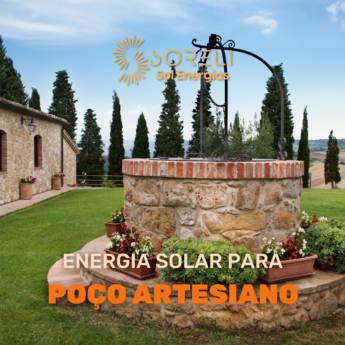 Comprar o produto de Energia Solar para Poço Artesiano em Instalação solar em Foz do Iguaçu, PR por Solutudo