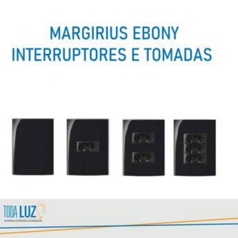 Comprar o produto de Margirius Ebony em Materiais Elétricos pela empresa Toda Luz Materiais Elétricos e Iluminação em Atibaia, SP por Solutudo