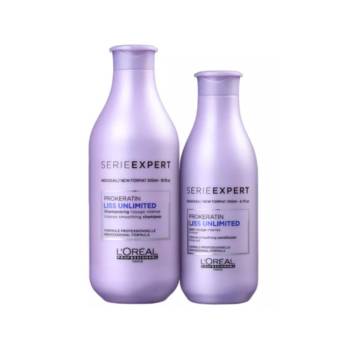 Comprar o produto de Kit L'Oréal Professionnel Liss Unlimited Duo (2 Produtos) em L'Oreal PROFESSIONNEL em Jundiaí, SP por Solutudo