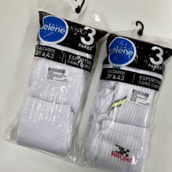 Comprar o produto de Kit meia esportiva adulta Selene em A Classificar em Uberlândia, MG por Solutudo