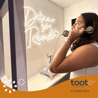 Comprar o produto de Áudio GuestBook  Telefone Para Mensagns Em Casamento  Aluguel  em Eventos pela empresa Tutitu Animações em Belo Horizonte, MG por Solutudo