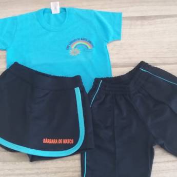 Comprar o produto de Uniforme CMEI Barbara de Matos Januario em Uniformes Escolares em Foz do Iguaçu, PR por Solutudo