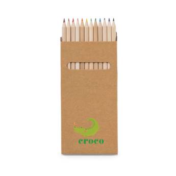 Comprar o produto de caixa com lápis de cor personalizada em Papelaria e Acessórios em Atibaia, SP por Solutudo