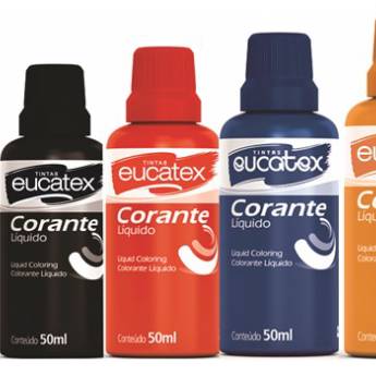 Comprar o produto de Corante Líquido Eucatex  Cores 50ml em Materiais para Construção em Boituva, SP por Solutudo
