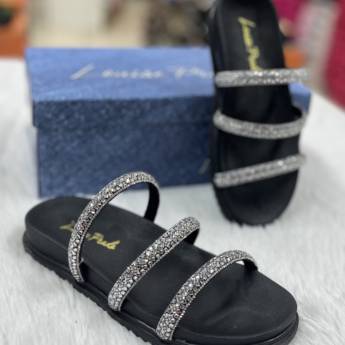 Comprar o produto de Papete Louise Prado feminina adulta em Calçados Femininos em Uberlândia, MG por Solutudo