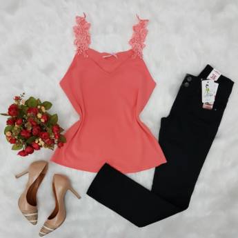 Comprar o produto de Blusa alça de grippir em Blusas em Bauru, SP por Solutudo