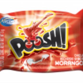 Comprar o produto de Chiclete Poosh Morango em Doces em Jundiaí, SP por Solutudo