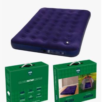 Comprar o produto de COLCHAO INFLAVEL CASAL C/ FOLE - MOR em Materiais para Construção em Riviera de Santa Cristina XIII, SP por Solutudo