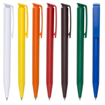 Comprar o produto de 13630 Caneta Plástica - Mínimo 200 peças em Canetas de Plástico em São José do Rio Preto, SP por Solutudo