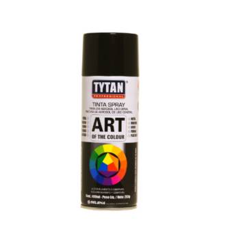 Comprar o produto de TINTA SPRAY TYTAN PRETO BRILHANTE  em Linha Moveleira em Foz do Iguaçu, PR por Solutudo