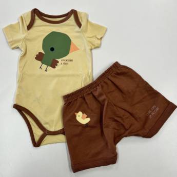Comprar o produto de Conjuntinho Malwee infantil masculino  em Roupas Infantis em Uberlândia, MG por Solutudo