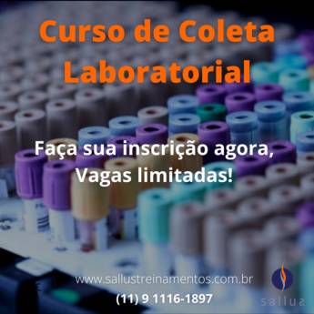 Comprar o produto de Curso de Coleta de Exames Laboratorial em Cursos Técnicos em Jundiaí, SP por Solutudo
