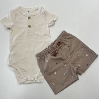Comprar o produto de Conjuntinho Malwee infantil masculino  em Roupas Infantis em Uberlândia, MG por Solutudo
