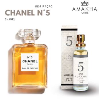 Comprar o produto de Perfume N5 Amakha Paris Jundiai em Perfumarias - Cosméticos em Jundiaí, SP por Solutudo