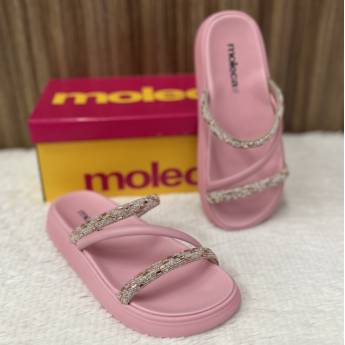 Comprar o produto de Papete Moleca feminina adulta  em Calçados Femininos em Uberlândia, MG por Solutudo