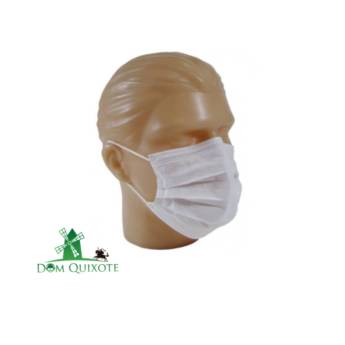 Comprar o produto de Máscara Descartável Tripla Camada em Impermeáveis e descartáveis pela empresa Dom Quixote Equipamentos de Proteção Individual em Jundiaí, SP por Solutudo