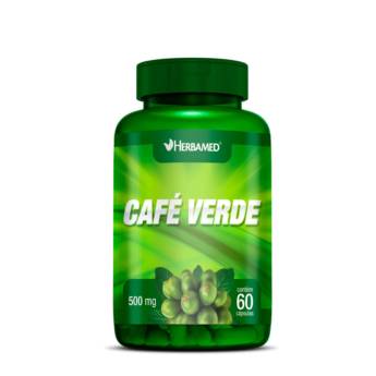 Comprar o produto de Café verde 60 cápsulas - 500mg Herbamed em Farmácias de Manipulação em Botucatu, SP por Solutudo