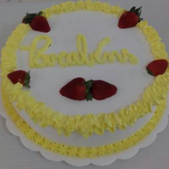 Comprar o produto de Bolo Doce de Leite com Abacaxi em Alimentos e Bebidas em Boituva, SP por Solutudo