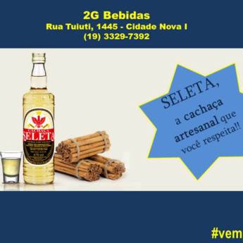 Comprar o produto de Cachaça Seleta em Outros em Indaiatuba, SP por Solutudo