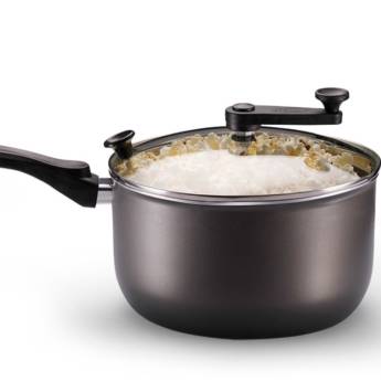 Comprar o produto de Pipoqueira Alumínio Teflon 22 Baixa Tampa Vidro MTA em Pipoqueiras pela empresa Casa Vitória em Foz do Iguaçu, PR por Solutudo