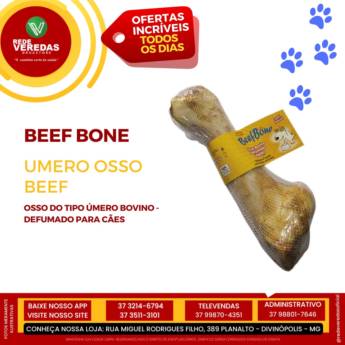 Comprar o produto de Beef Bone Osso Úmero Desidratado em Artigos Pets em Divinópolis, MG por Solutudo