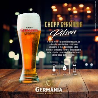 Comprar o produto de Chopp Germânia Pilsen em Chopps em Marília, SP por Solutudo