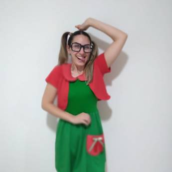 Comprar o produto de 2780 - Menina da vila adulto (40 e 44) em Fantasia Adulto Feminina em Tietê, SP por Solutudo