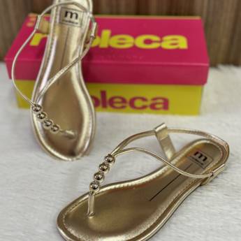 Comprar o produto de Rasteirinha Moleca feminina adulta  em Calçados, Roupas e Bolsas em Uberlândia, MG por Solutudo