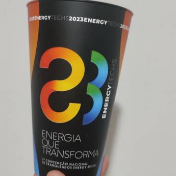 Comprar o produto de Copo Eco Label Mega Drinks em Copos em São José do Rio Preto, SP por Solutudo
