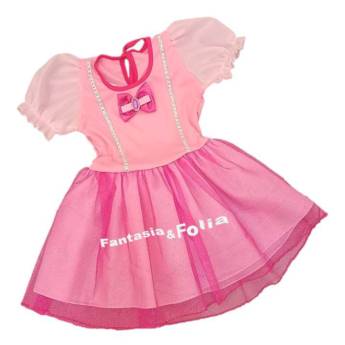 Comprar o produto de 2987 - Princesa rosa (tamanho 3) em Fantasia Bebê Feminina em Tietê, SP por Solutudo