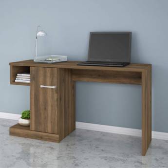 Comprar o produto de MESA GERMAI IDEALLE PARA COMPUTADOR CARVALHO em Escrivaninhas em Foz do Iguaçu, PR por Solutudo